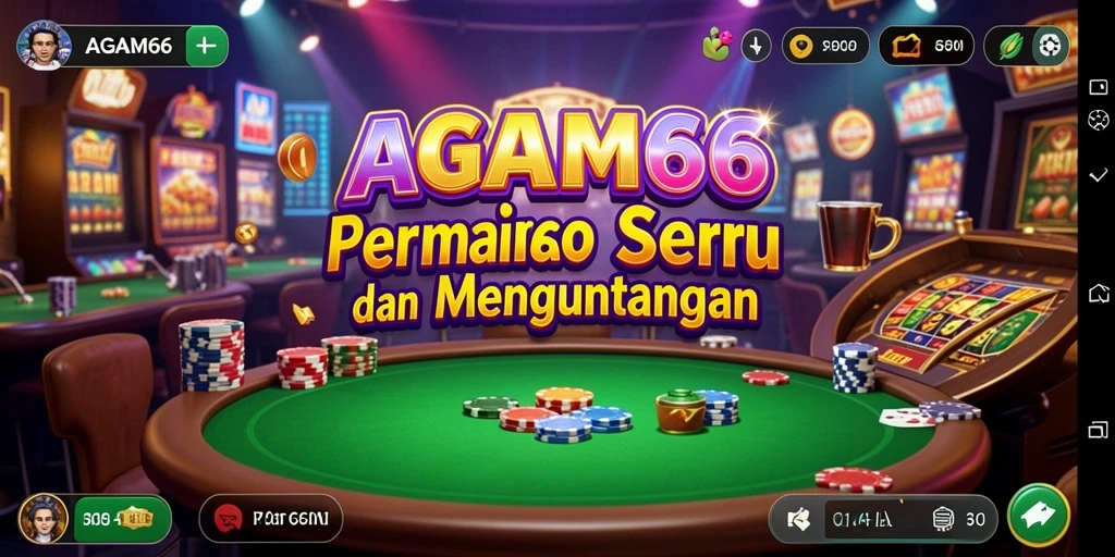 Menampilkan gameplay seru dan menegangkan di AGAM66.