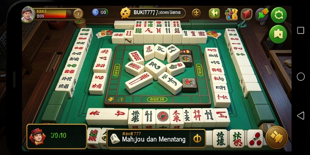 Tampilan menarik dan gameplay seru dalam BUKIT777.