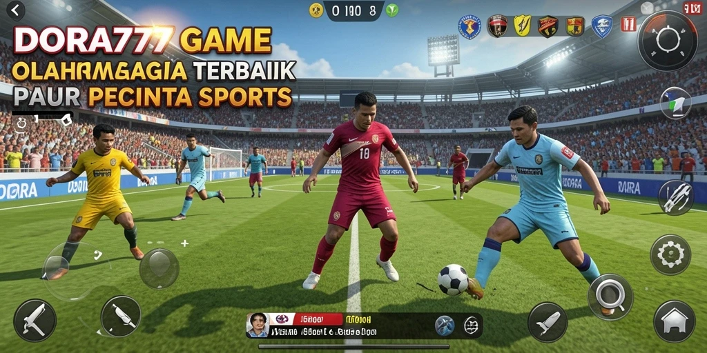 Gameplay DORA77 yang mengasyikkan dengan fitur olahraga unggulan.