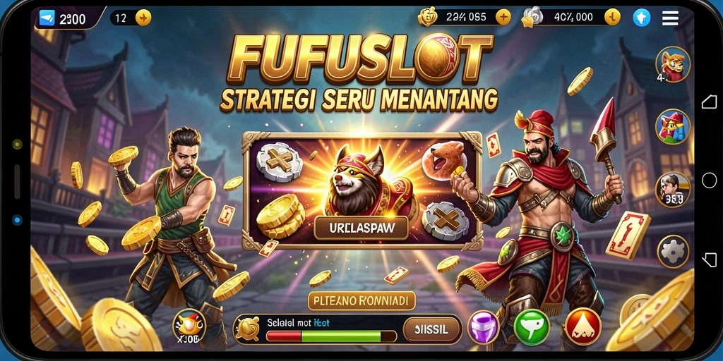 Tampilan gameplay FUFUSLOT yang menarik dan strategis.