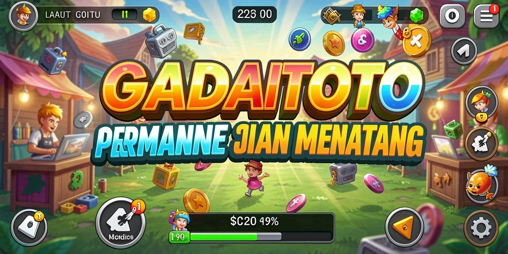 Tampilan menakjubkan dari gameplay seru GADAITOTO.