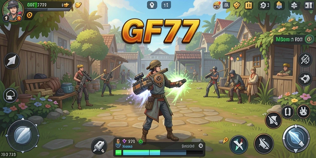 Tampilan grafis GF777 yang memukau saat gameplay berlangsung.