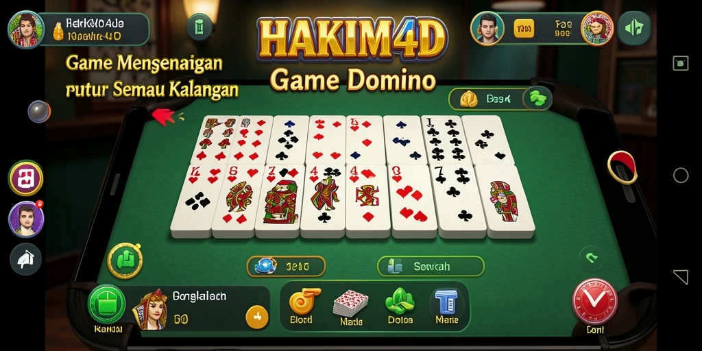 Tampilan gameplay HAKIM4D yang seru dan menarik.