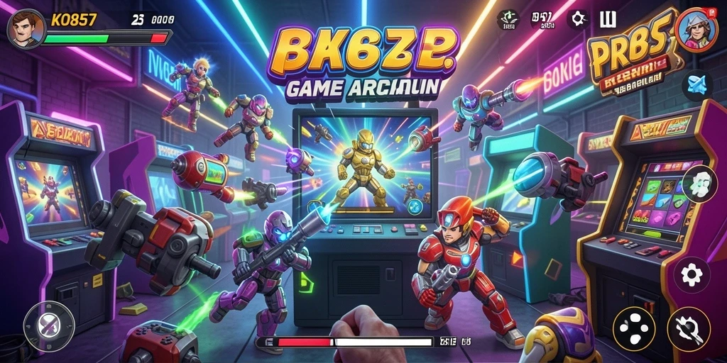 Tampilan gameplay seru dan menantang di KO857.