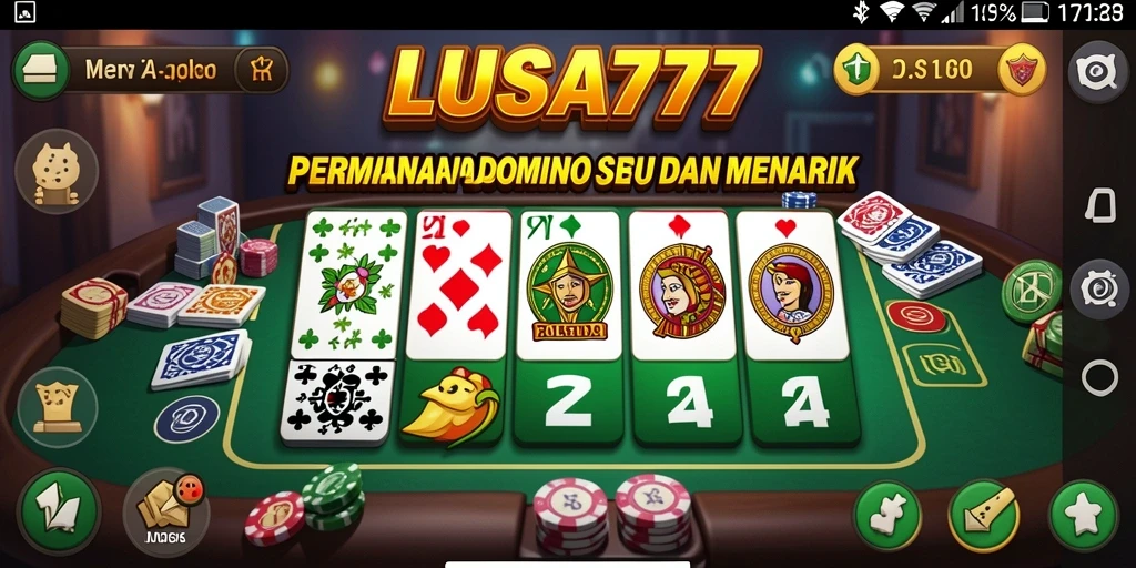 Tampilan gameplay LUSA777 yang menarik dan seru.