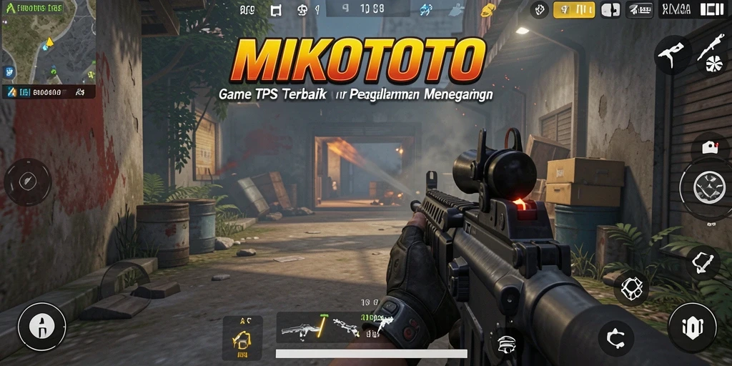 Tangkapan layar gameplay MIKOTOTO yang mendebarkan dalam aksi TPS.