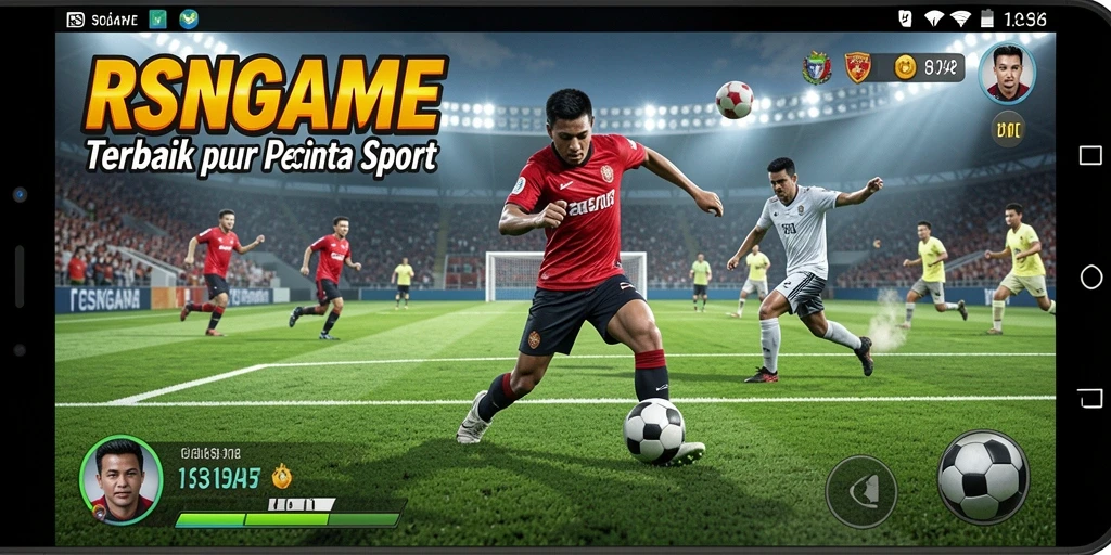 Gameplay RSNGAME yang mendebarkan dalam dunia olahraga.