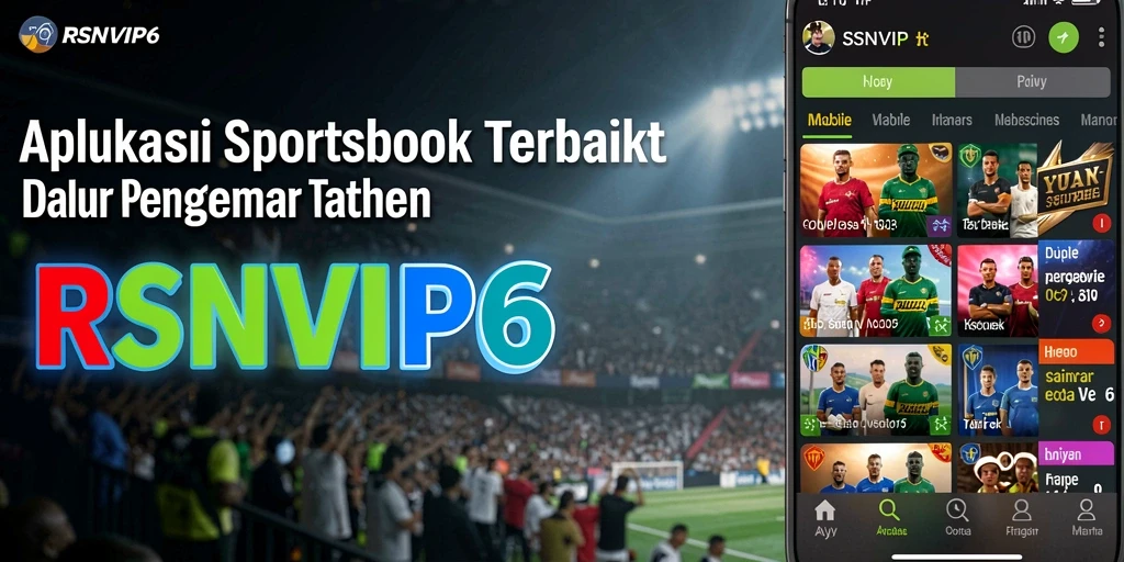 Tampilan menarik dari aplikasi Sportsbook RSNVIP6 saat bermain.
