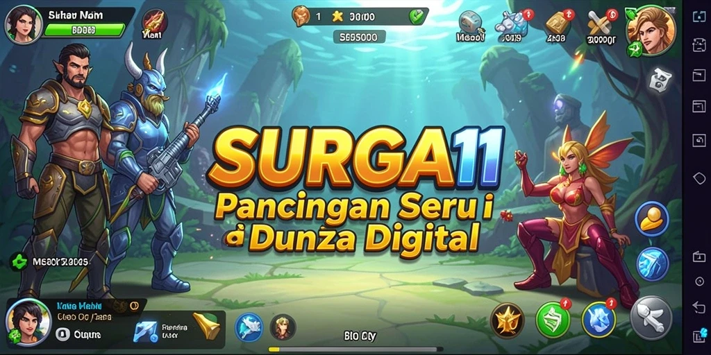 Tampilan gameplay <strong>SURGA11</strong> yang menarik saat memancing di laut.