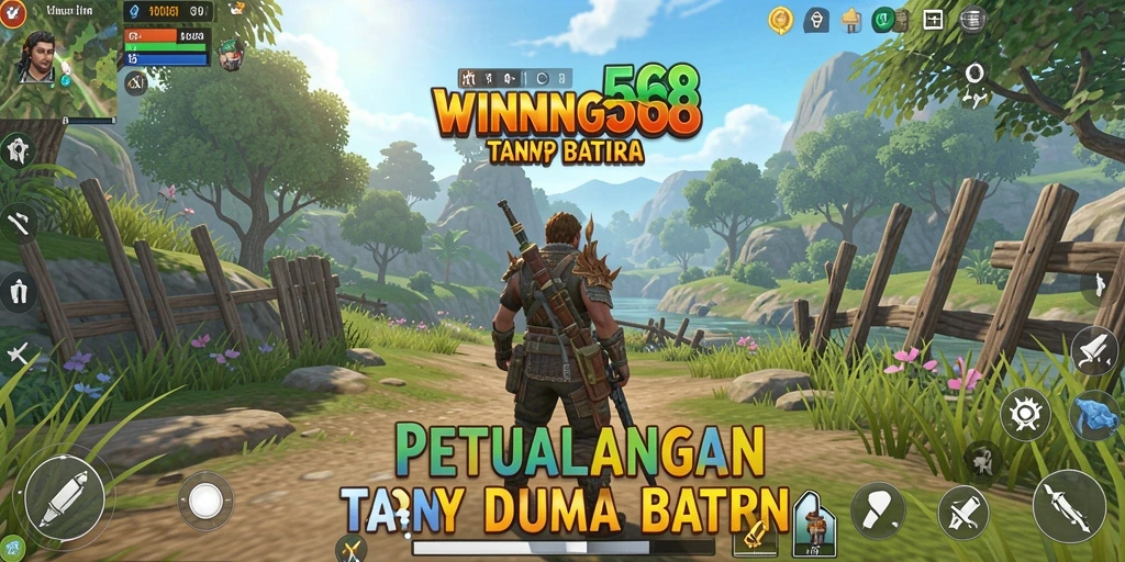 Tampilan gameplay <strong>WINNING568</strong> yang menakjubkan di dunia terbuka.