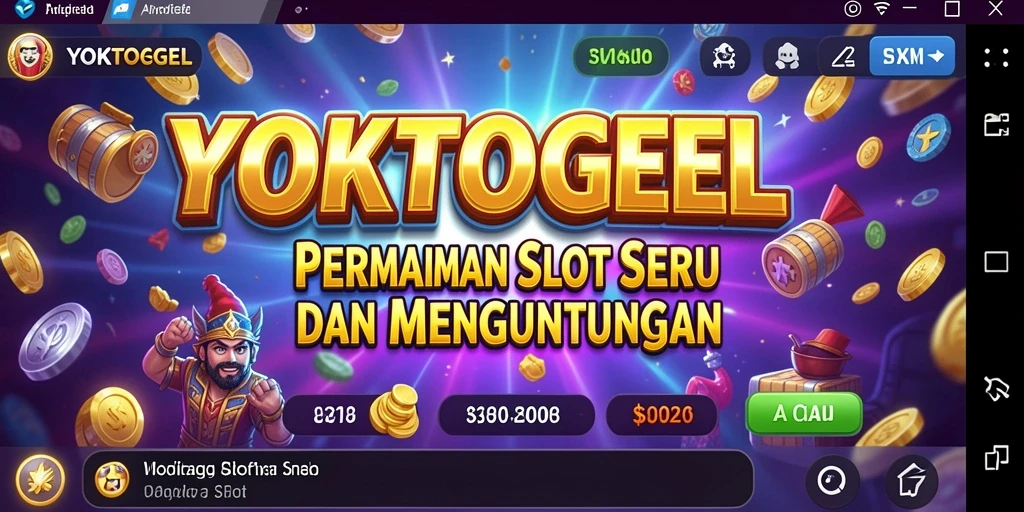 Tampilan screenshot gameplay YOKTOGEL yang menarik dan menghibur.