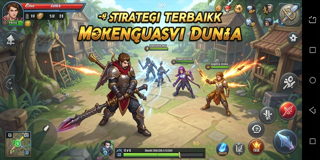Tampilan gameplay ZK9 dengan strategi dan pertempuran yang mendebarkan.