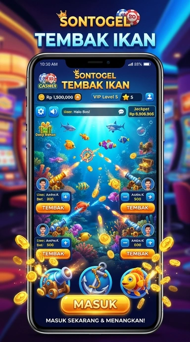 Pengguna menikmati fitur-fitur Sontogel yang inovatif.